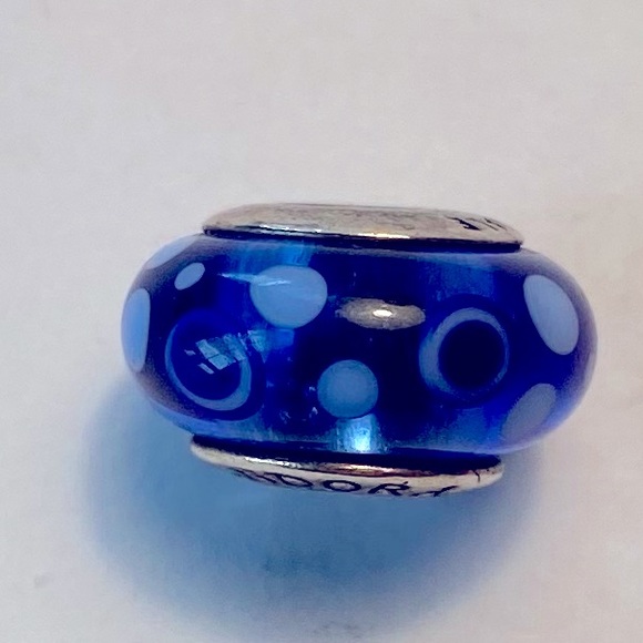 Pandora Jewelry - Pandora Blue Murano Glass bead